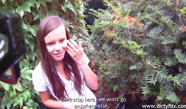 Подцепил в трамвае доступную девку